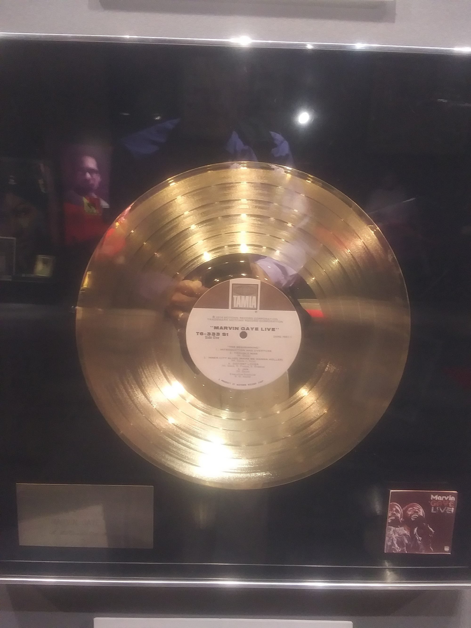 MARVIN GAYE GOLD RECORD
