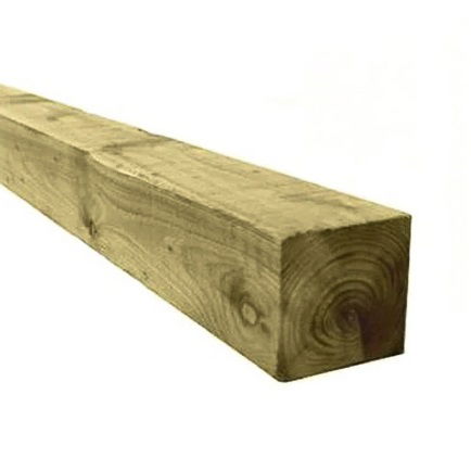 Fence Posts 75mm x 75mm Treated Green