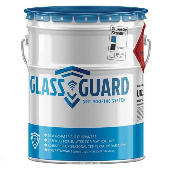 Top Coat For Fibreglass Flat Roofing 7944