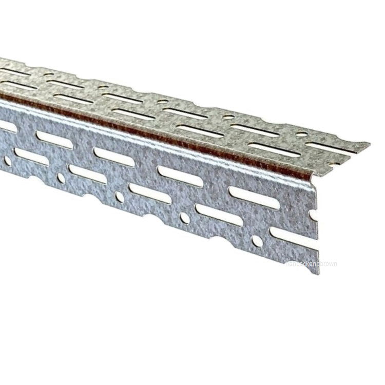 Thin Coat Perforated Galvanised Angle Bead 2.4mts