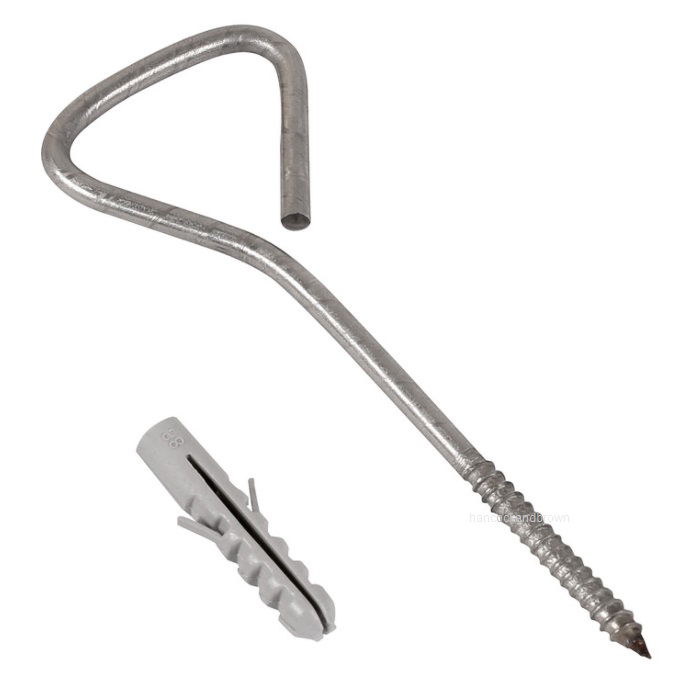 180mm Screw In Wall Ties Stainless Steel With Wall Plug Each