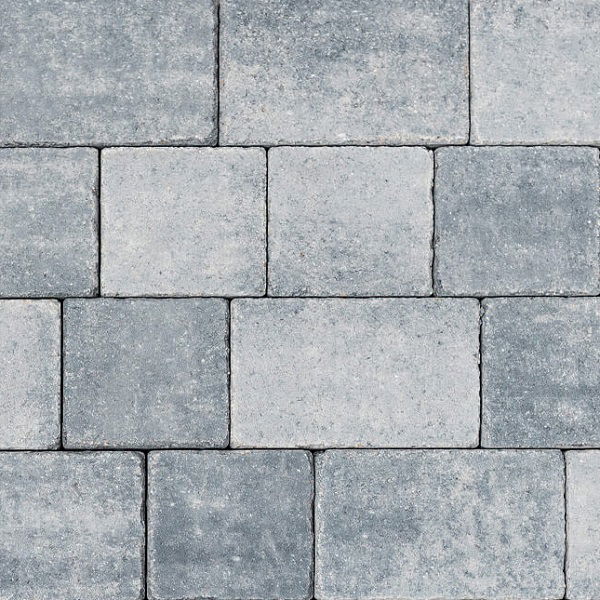 Block Paving Cobble Silver / Grey Random 60mm Thick 8m2 Pack