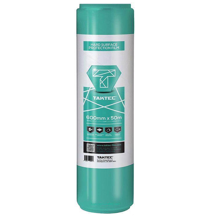 Taktec SelfAdhesive Hard Surface Protector 50mts x 600mm Roll