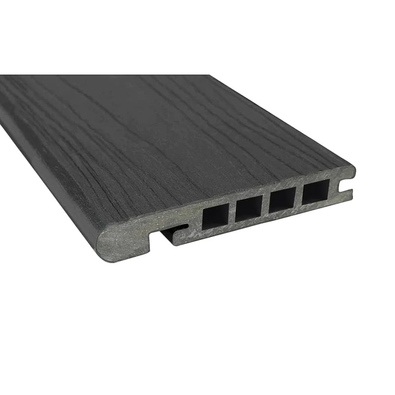 Composite Decking End Boards Anthracite 25mm x 136mm x 3.6mts