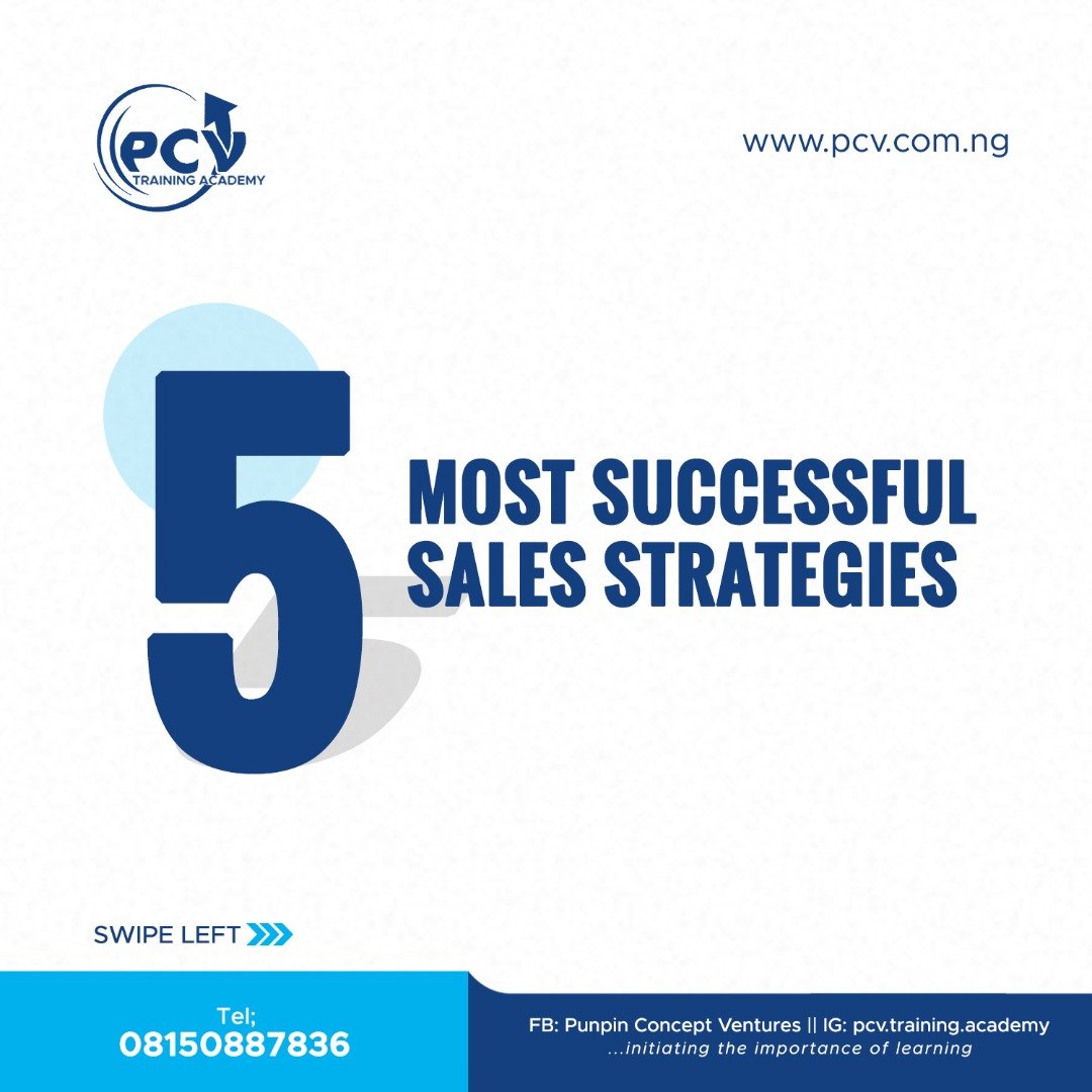 5 Most Successful Sales Strategies.