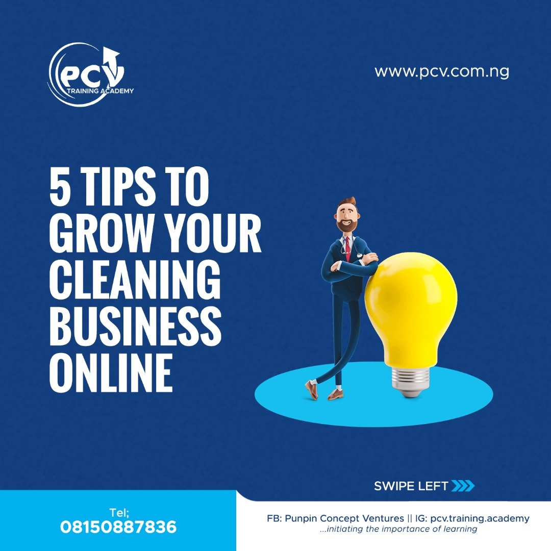 5 Tips To Grow Your Cleaning Business Online