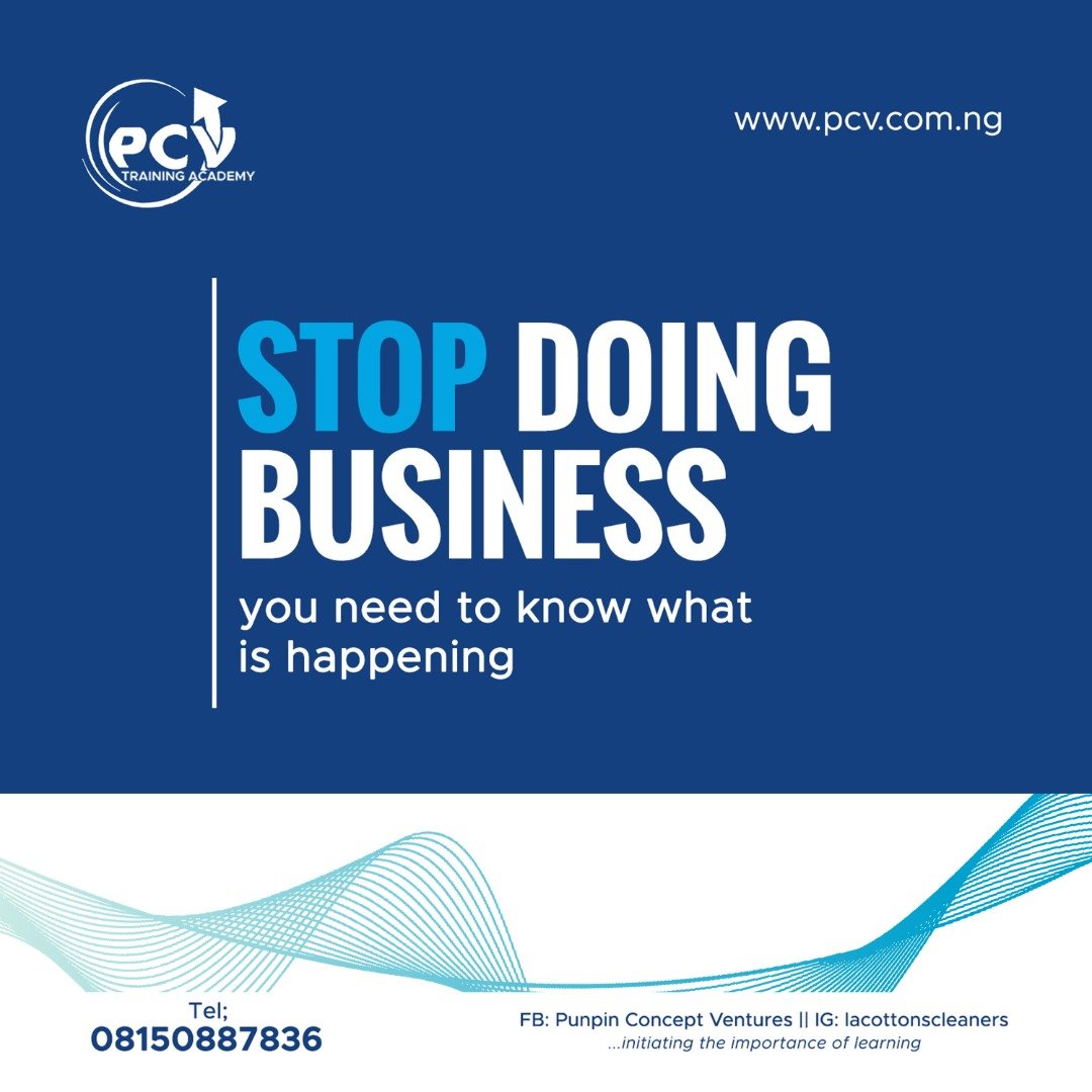 Stop Doing Business- Do these