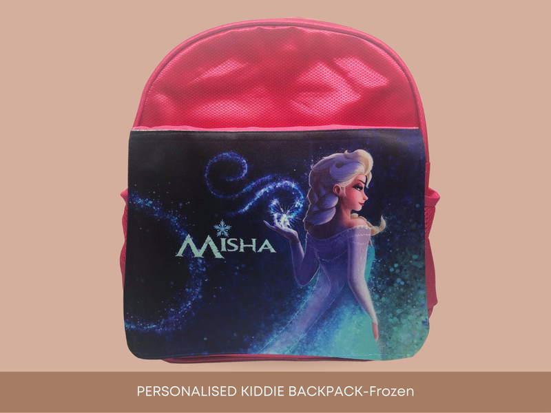 Personalised frozen clearance backpack