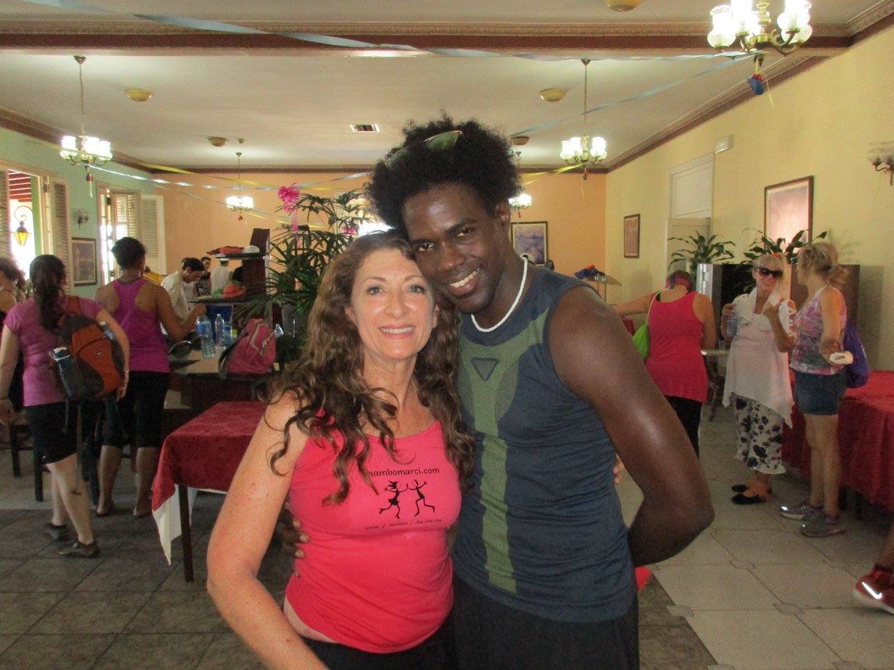 Salsa dance class in CUBA! December, 2015. Muy especial!