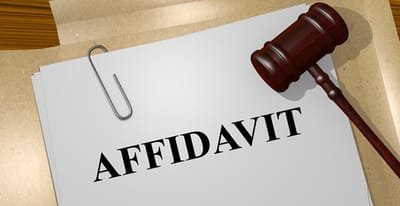 SIGNATURE OF AFFIDAVITS, statutory declarations, CONTRACTS, FORMS AND DOCUMENTS BEFORE NOTARY Public image