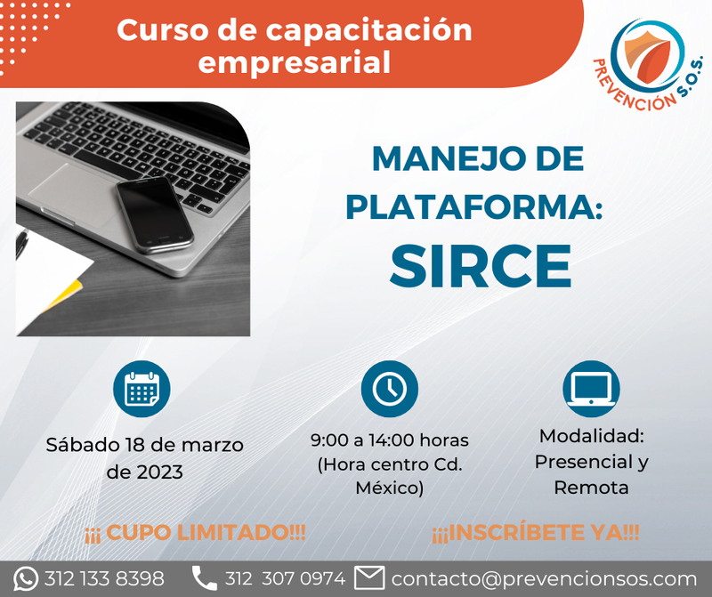 C U R S O  "Manejo de Plataforma SIRCE"