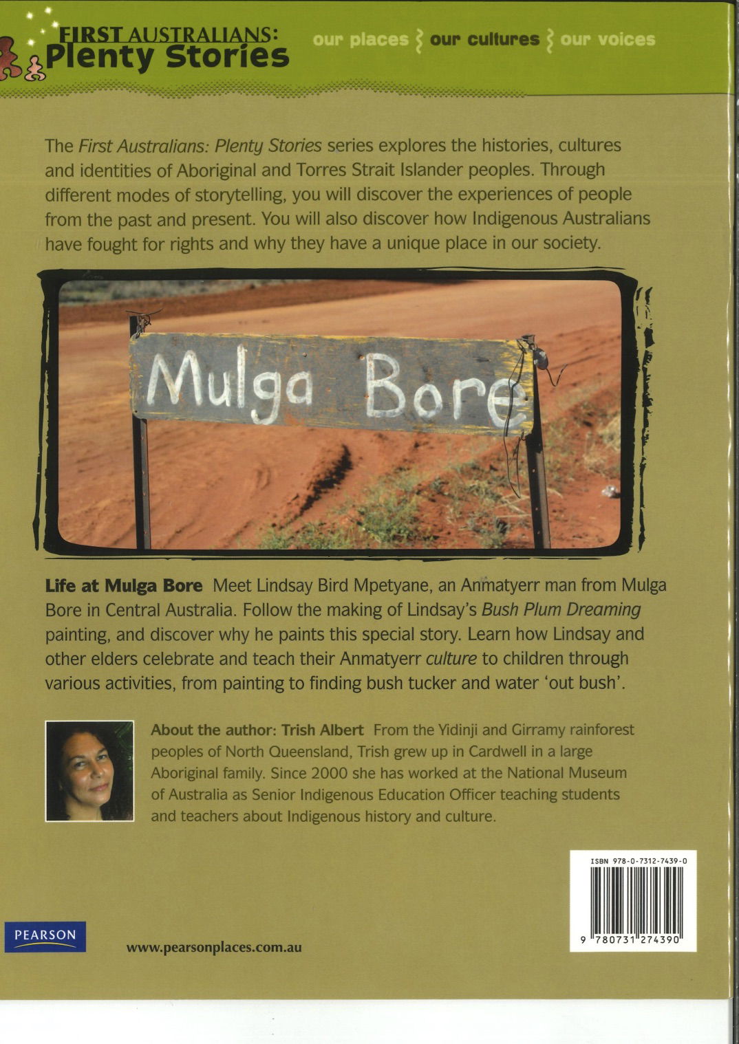 Life at Mulga Bore (back cover)