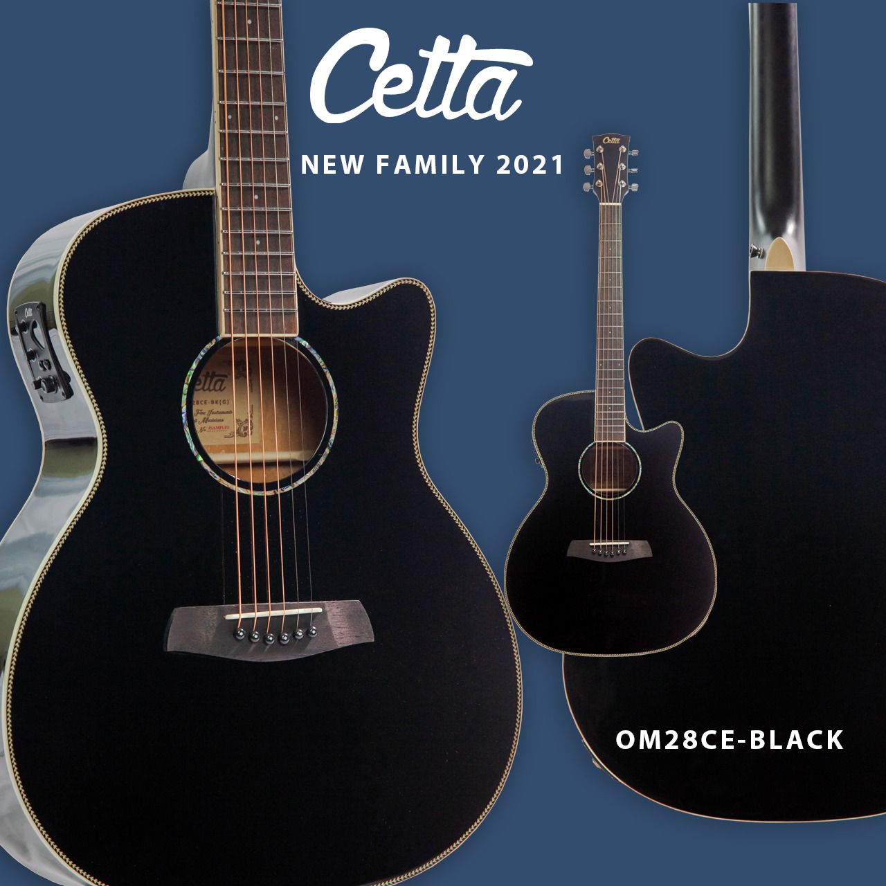 CETTA OM28CE BLACK