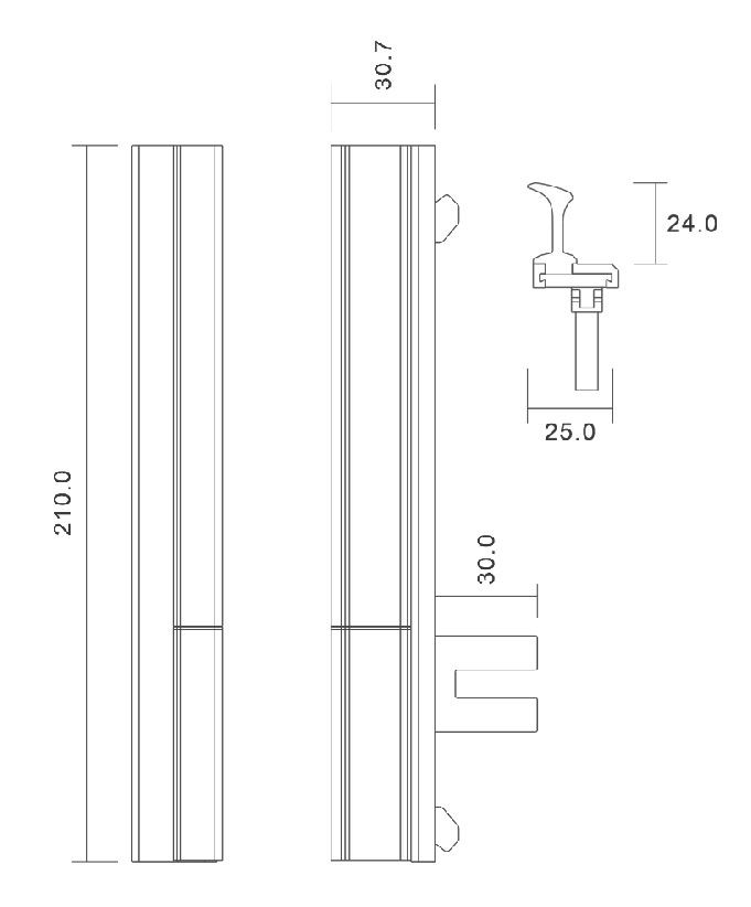 Sliding Multi Point Handles (Fork System) - pego.in