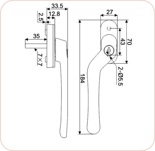 Sliding Handles (Spindle Based) pego.in