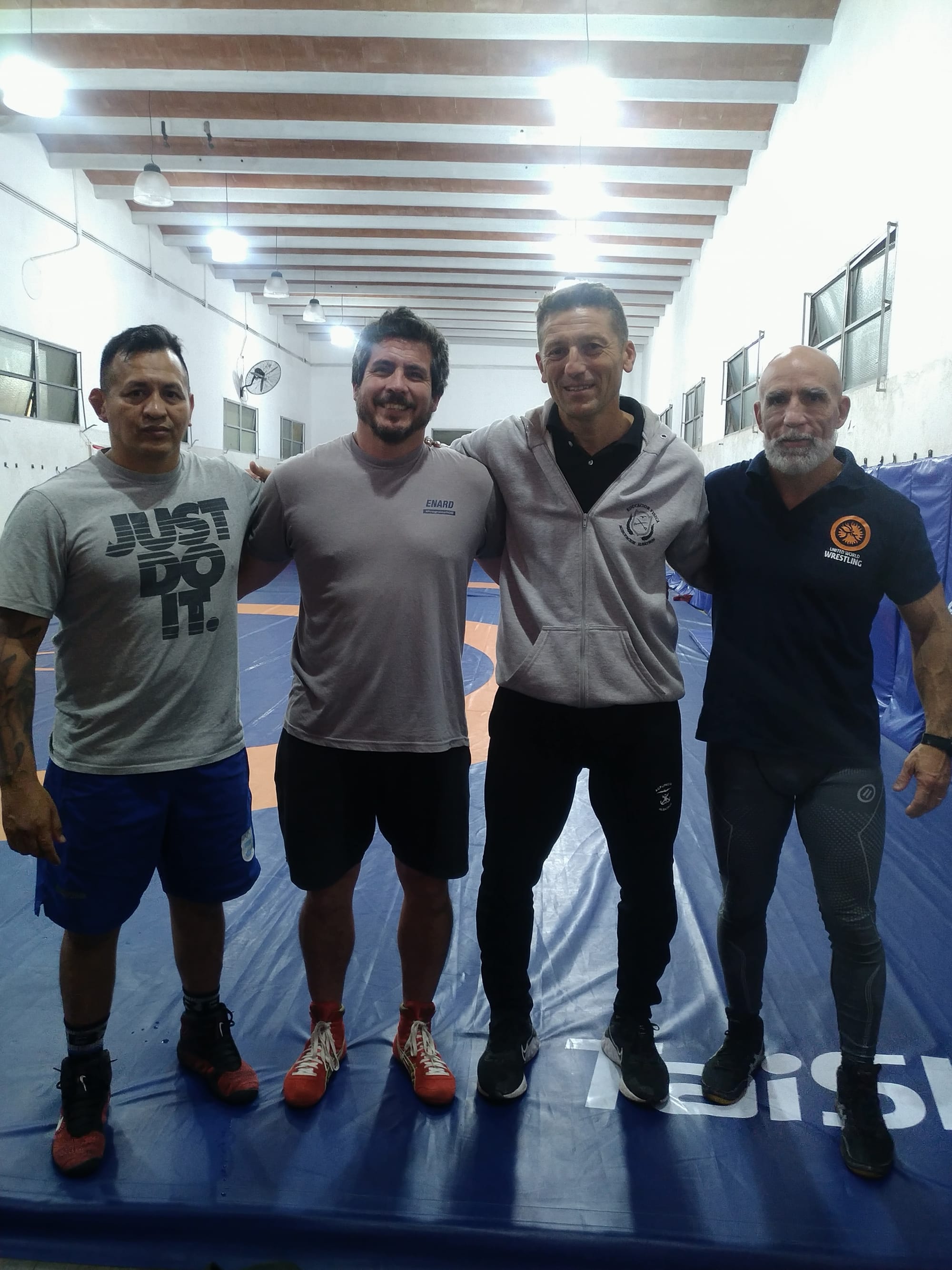 ENTRENADORES DE LA SELECCION ARGENTINA DE LUCHA LIBRE Y GRECORROMANA