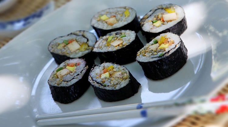 Pearl millet Sushi