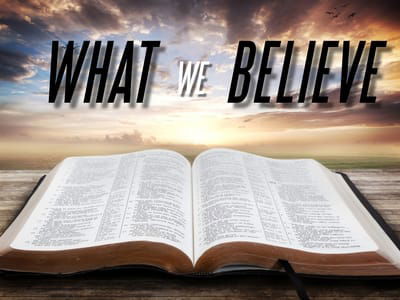 What We Believe image