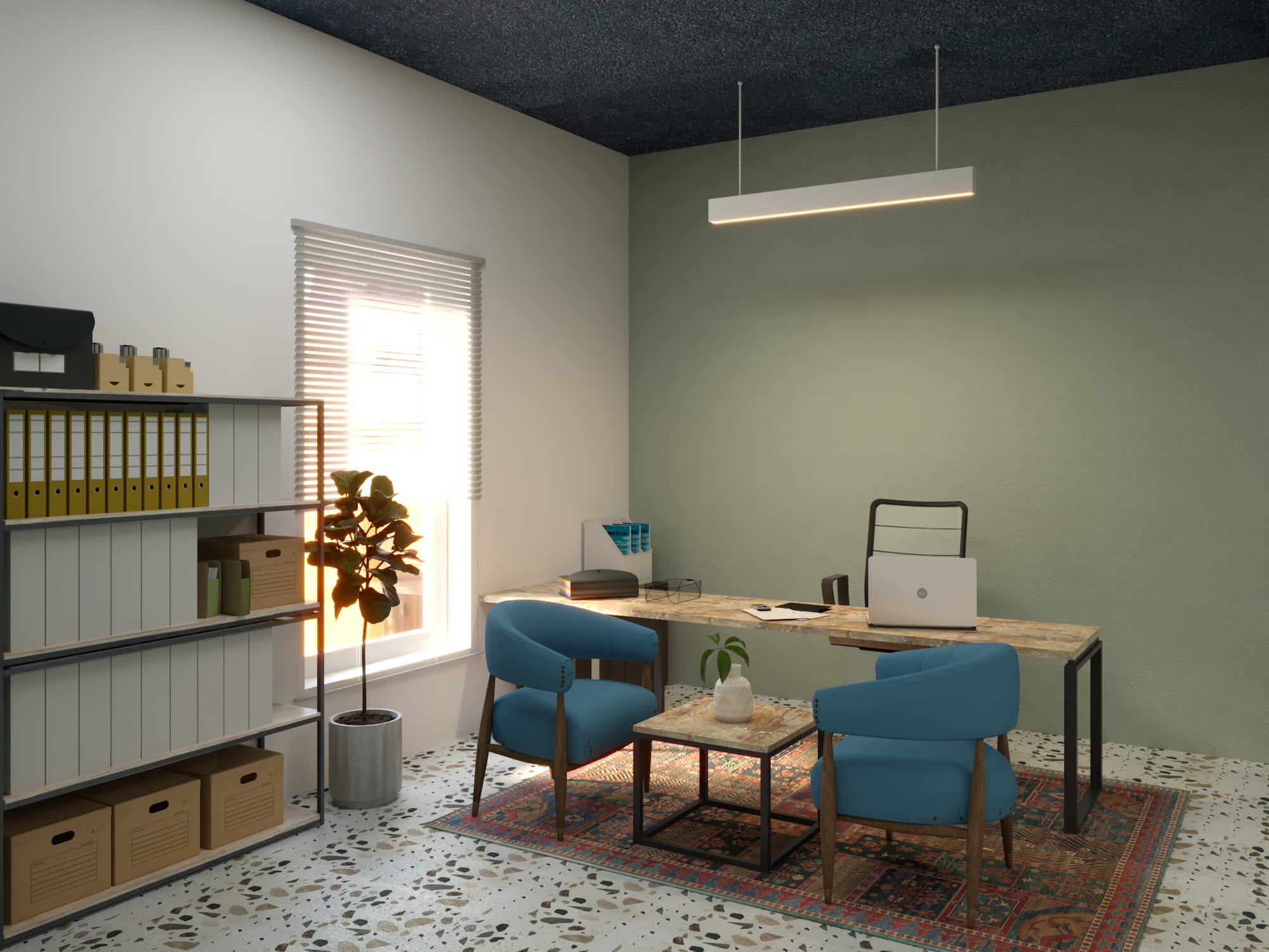 MELALA Cloud Kitchen Main Office. Al Safa District. Jeddah 2021 OMAR M. ALHARTHI