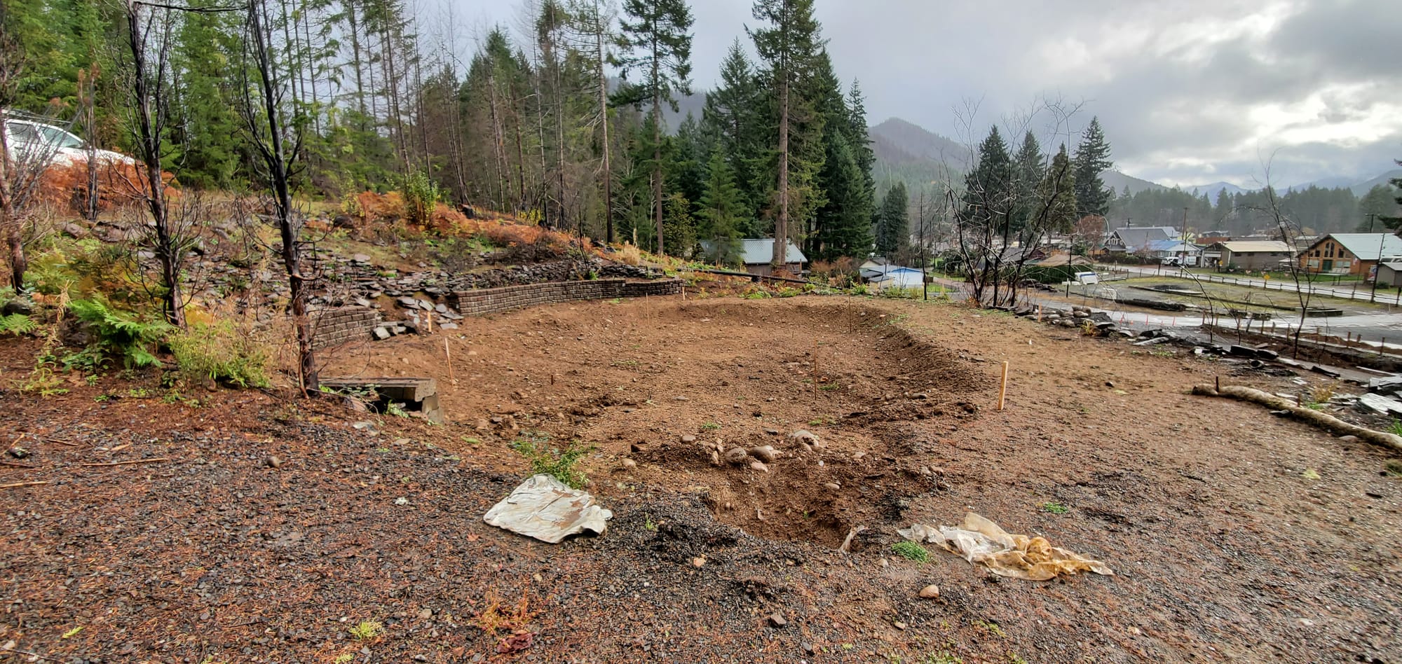 New Construction Detroit Lake New home project in Detroit Lake