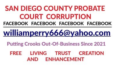 SAN DIEGO COUNTY PROBATE COURT CORRUPTION