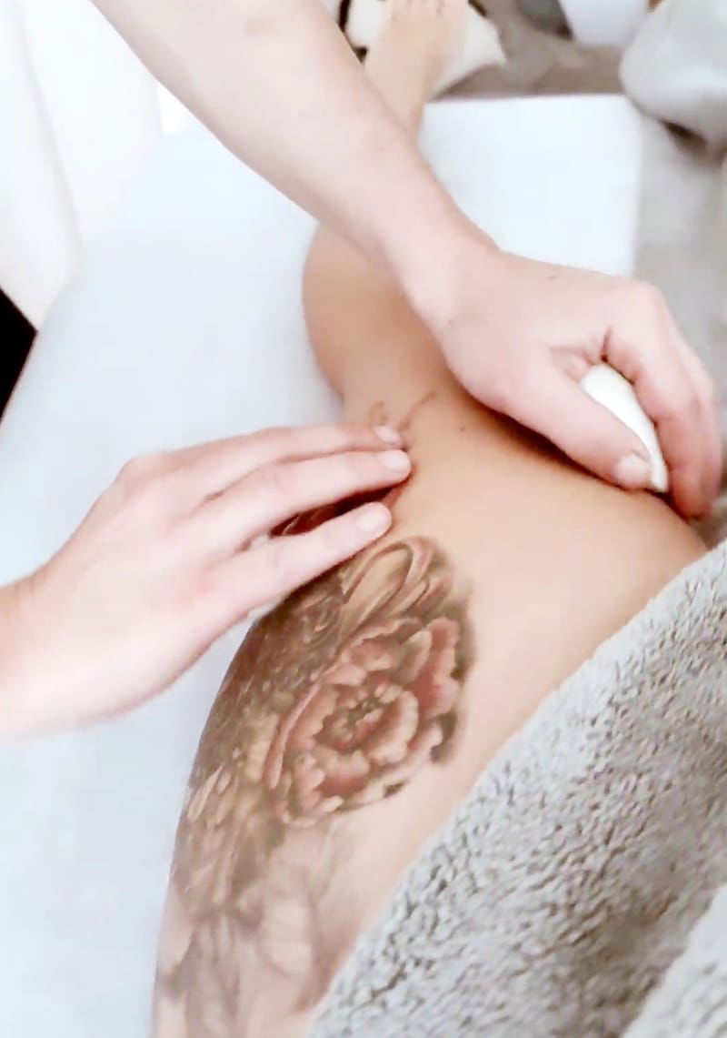 Massage aux coquillages naturels " La Madrague"