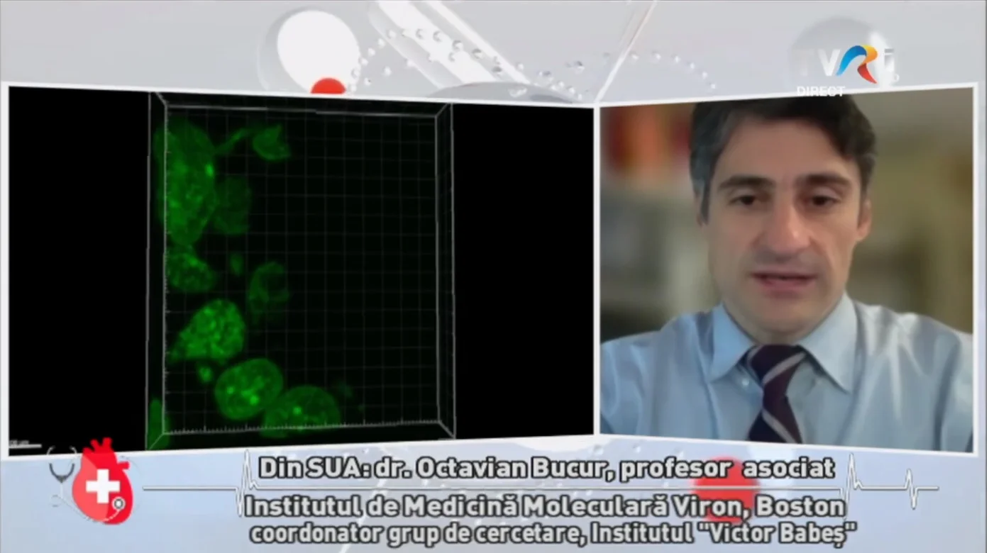Octavian was invited to present Expansion Pathology technology at the Romanian Public Television (TVRi)