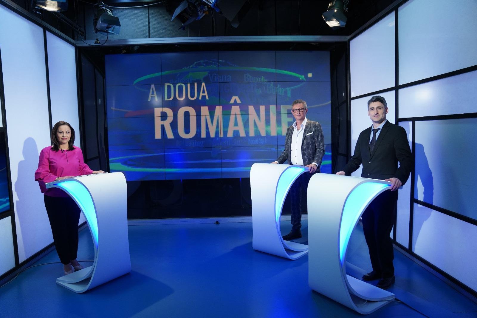 Octavian was interviewed at the Romanian Public TV (TVRi) show "The second Romania" / "A doua Romanie", with Corina Dobre