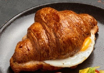 Croissant with Egg & Cheese