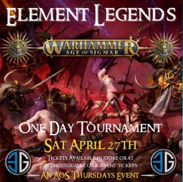 Element Legends - 1 Dayer