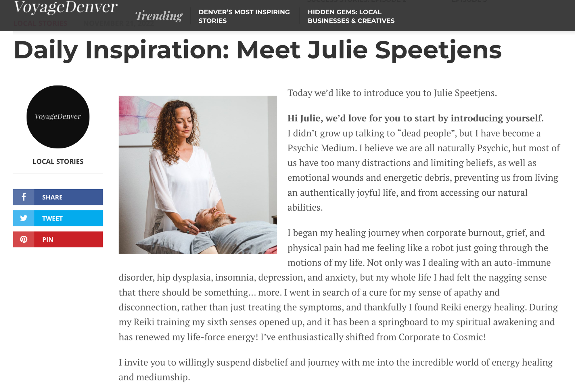 Daily Inspiration: Meet Julie Speetjens