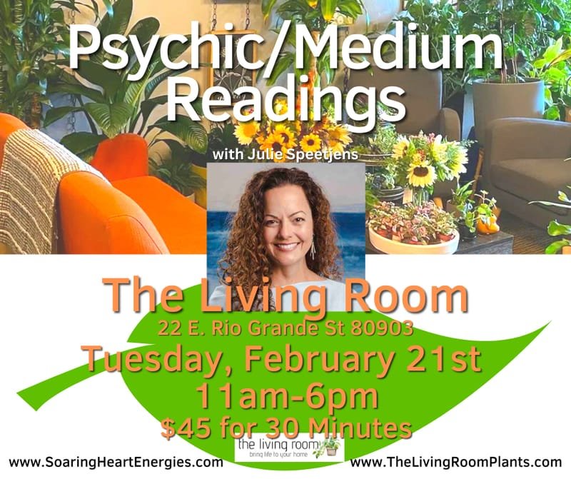 Psychic/Medium Readings at The Living Room - Copy