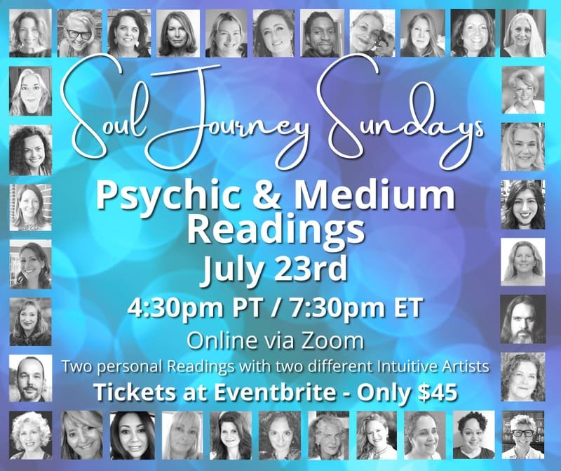 Soul Journey Sundays - Psychic & Medium Readings