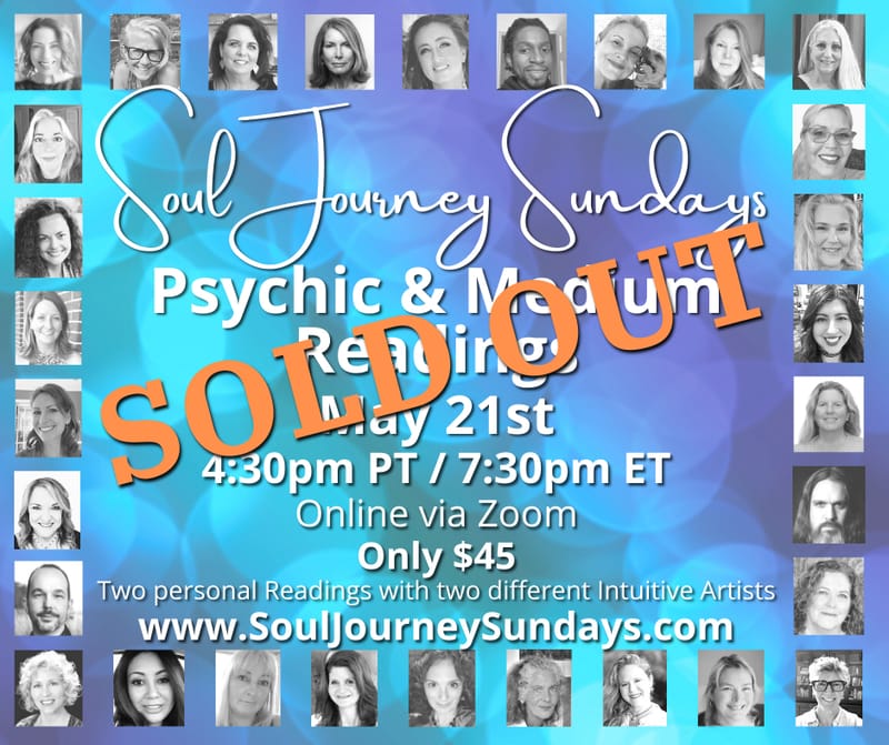 Soul Journey Sundays - Psychic & Medium Readings