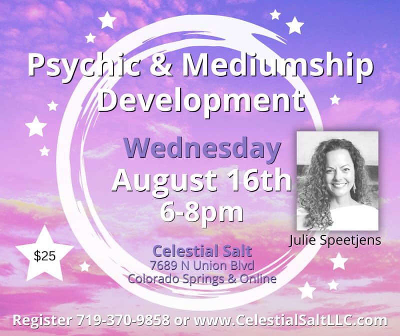 Psychic & Mediumship Development Class