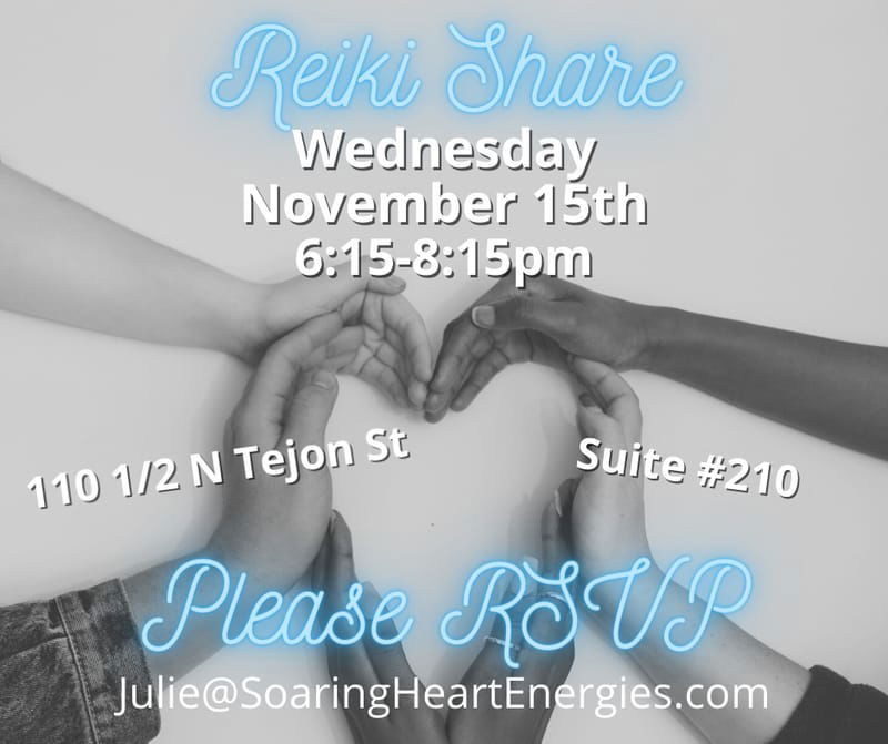 Reiki Share - Certified Reiki II Practitioners and Reiki Masters Only