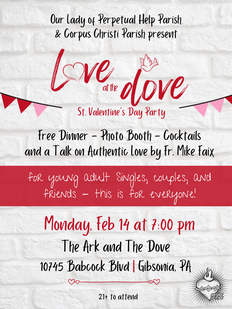 Love at the Dove: A Young Adult Event