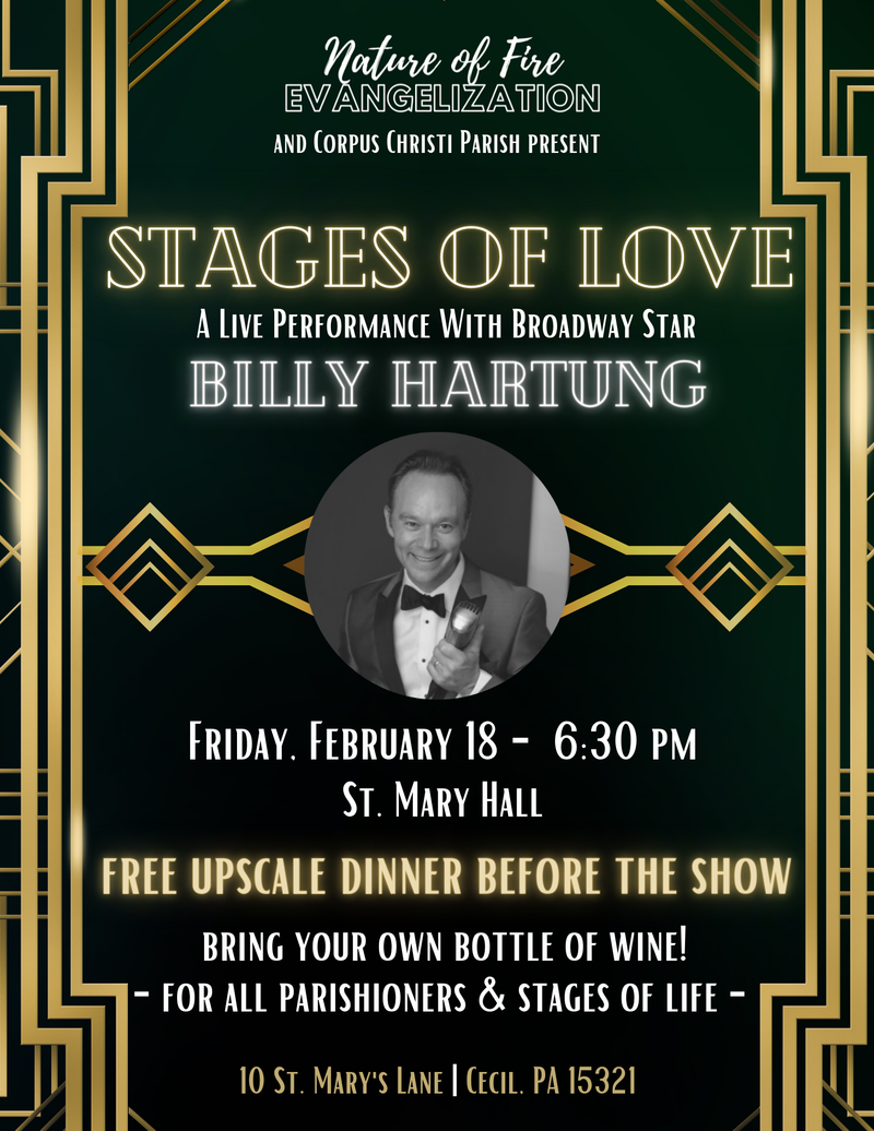 Stages of Love: Billy Hartung LIVE
