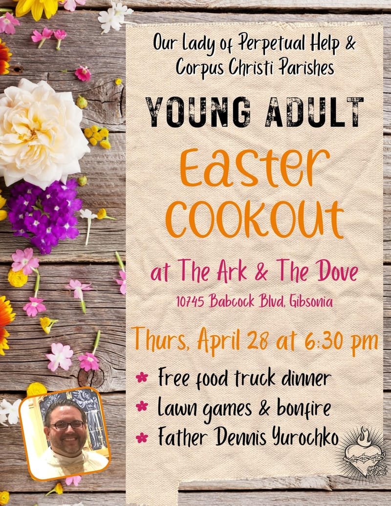 Young Adult Easter Cookout
