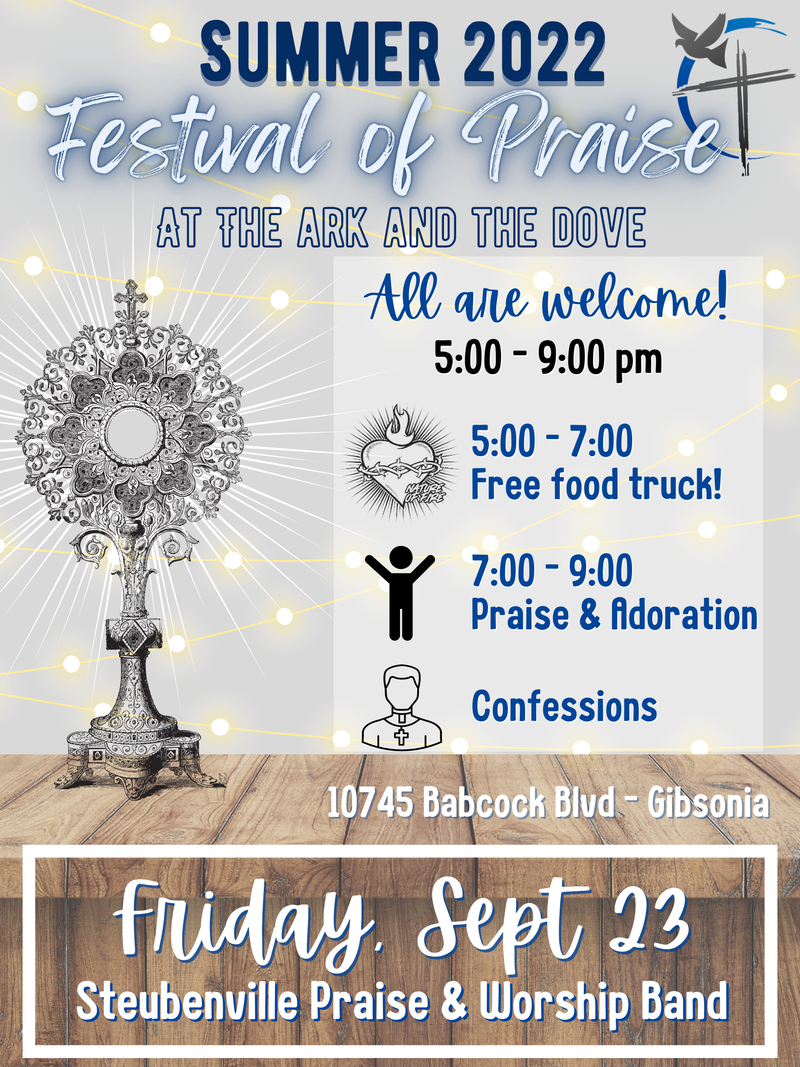 Festival of Praise at The Ark & The Dove