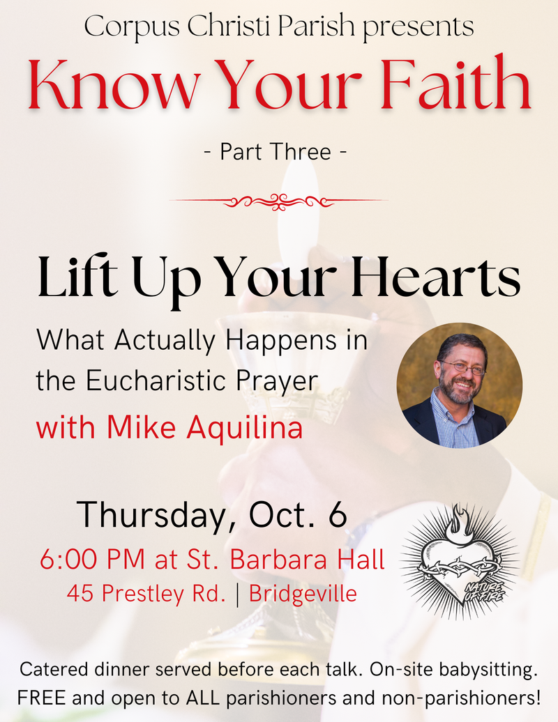 Know Your Faith Speaker Series: Part 3