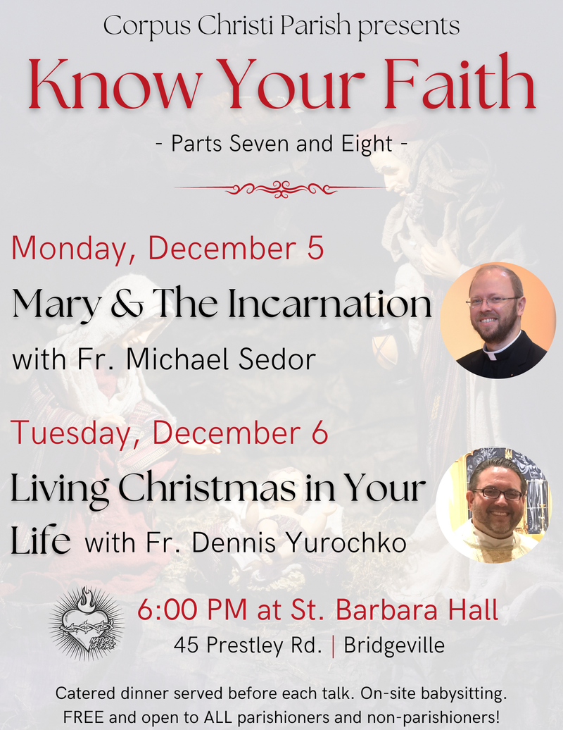 Know Your Faith Speaker Series: Part 7