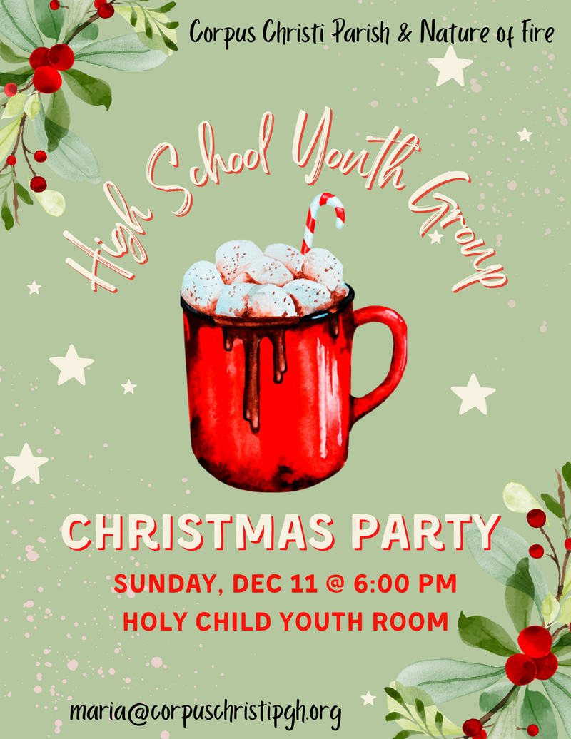 High School Youth Group Christmas Party