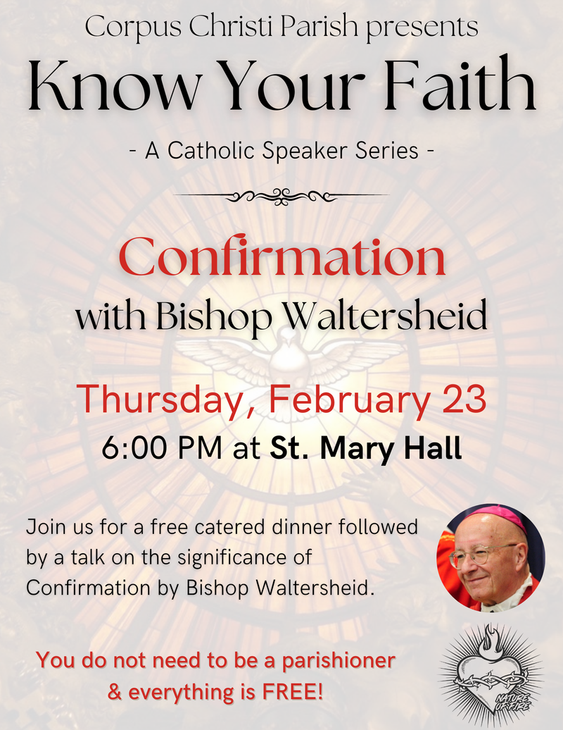 Know Your Faith Series - Bishop Waltersheid