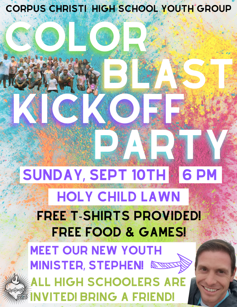 High School Color Blast Kickoff Party