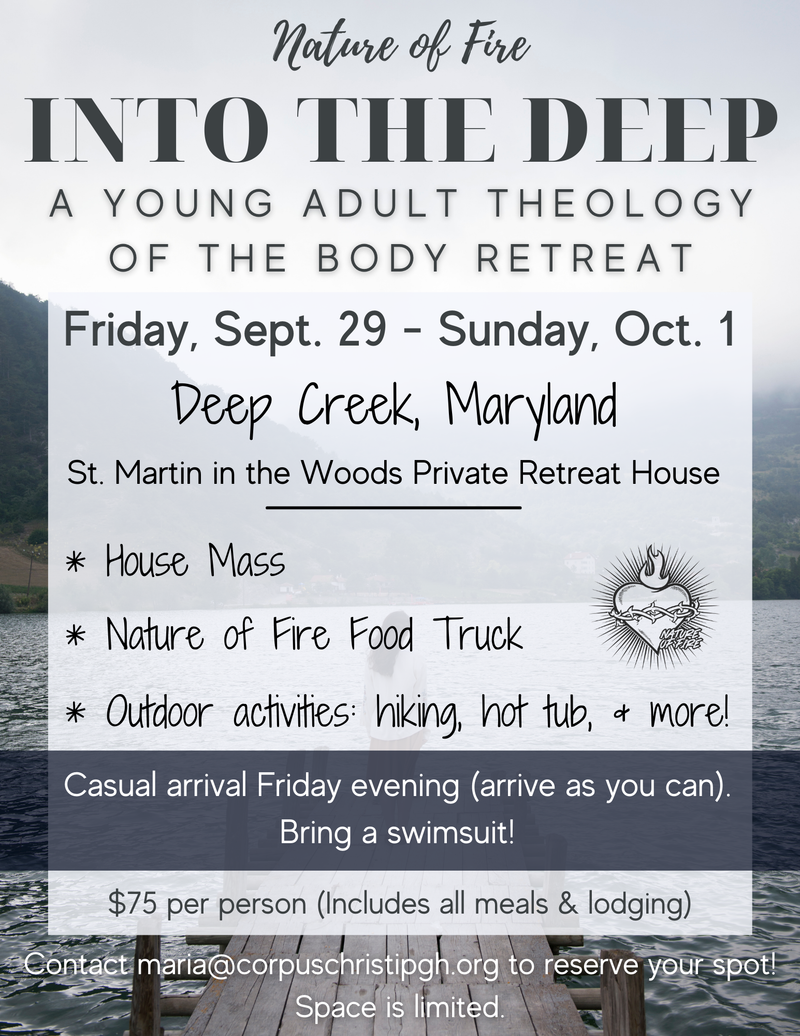 Into the Deep Young Adult Retreat