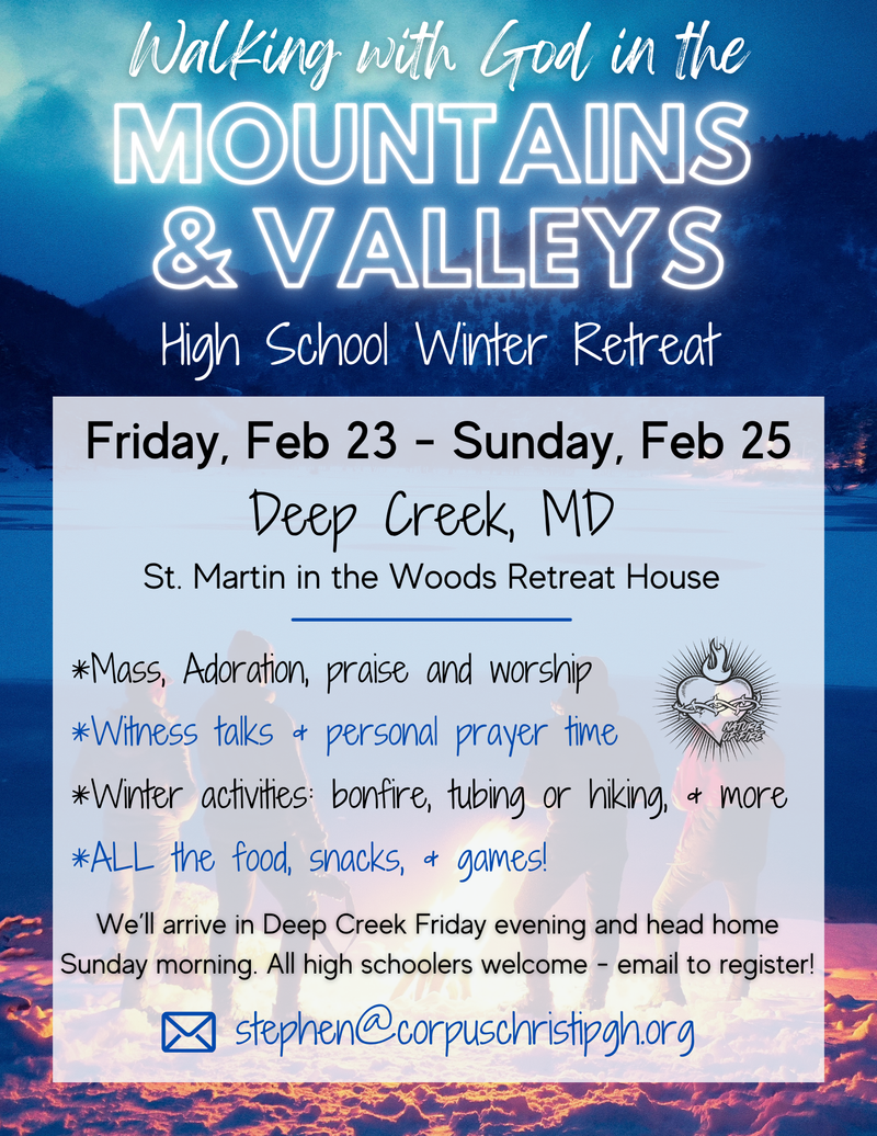 High School Winter Retreat