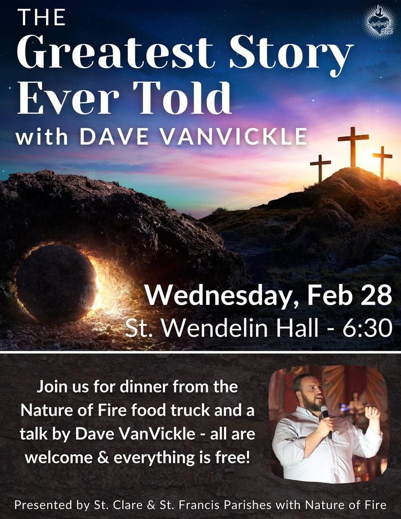 Dave VanVickle @ St. Clare & St. Francis