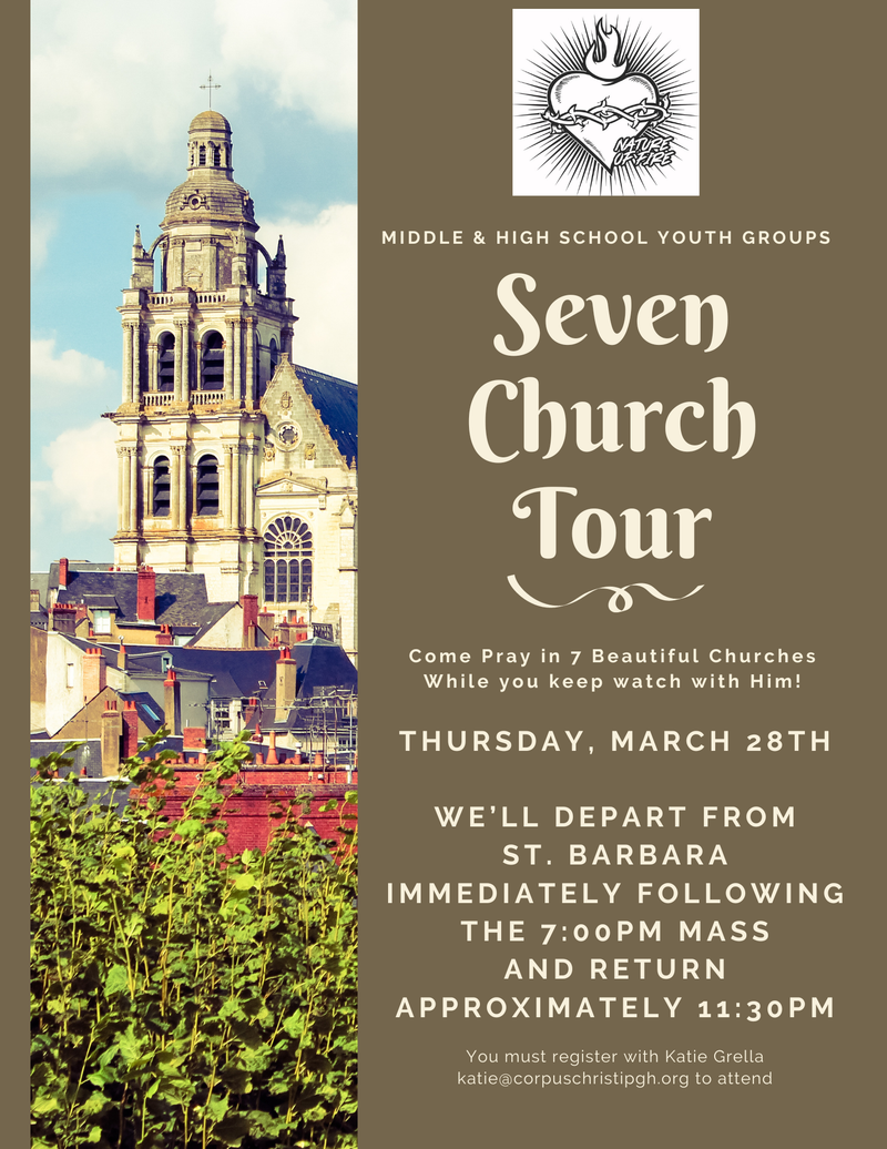 MS & HS Seven Church Tour