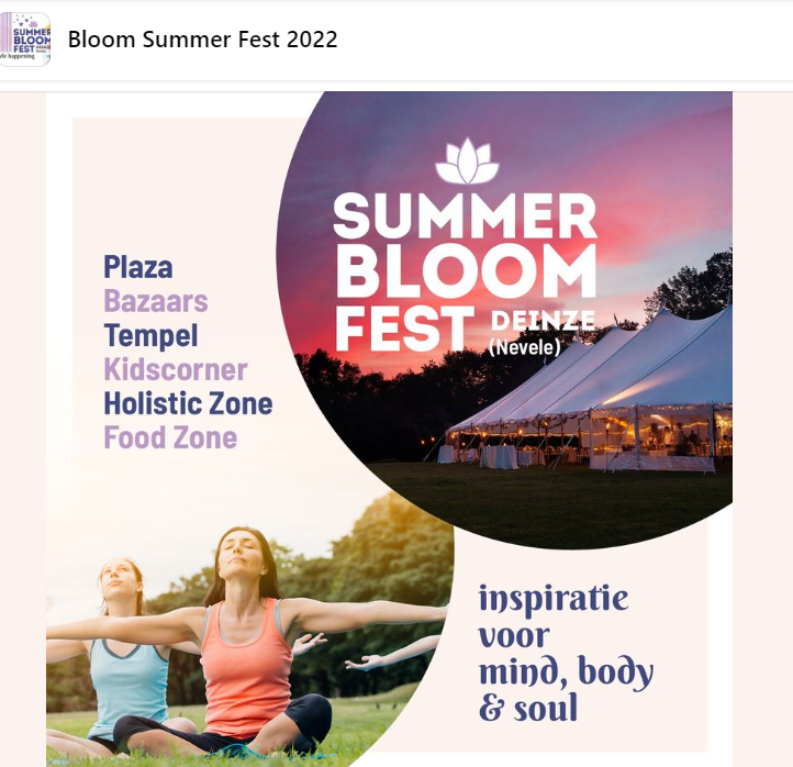 Soundhealing Summer Bloom Fest 2022